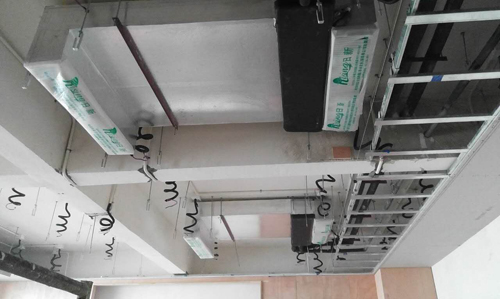 嘉兴东湖金悦特灵风冷热泵中央空调系统