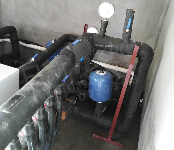 云龙村地源热泵系统