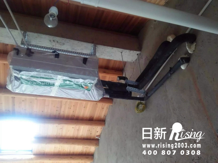 风冷热泵系统：翡翠城翠湖苑C项目
