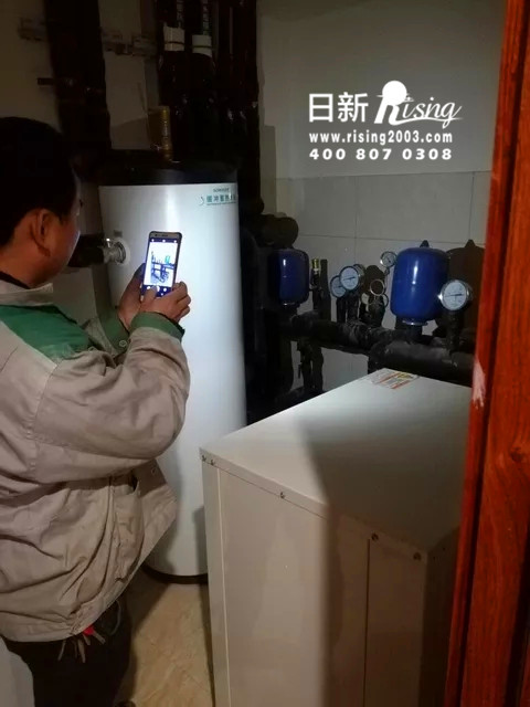 别墅地源热泵系统：西溪明珠D项目