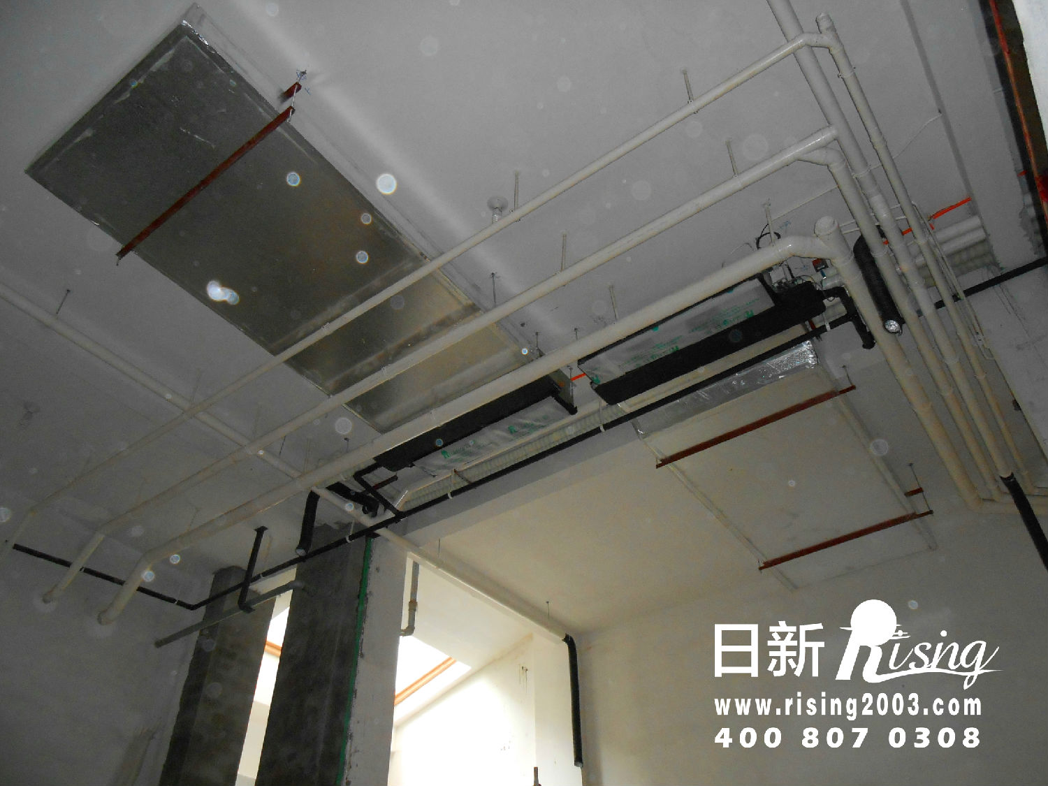 风冷热泵系统：西溪融庄23-#项目家庭室空调