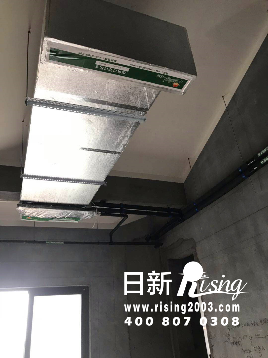 风冷热泵系统：柯桥元垄龙湾府62-#项目空调阶段