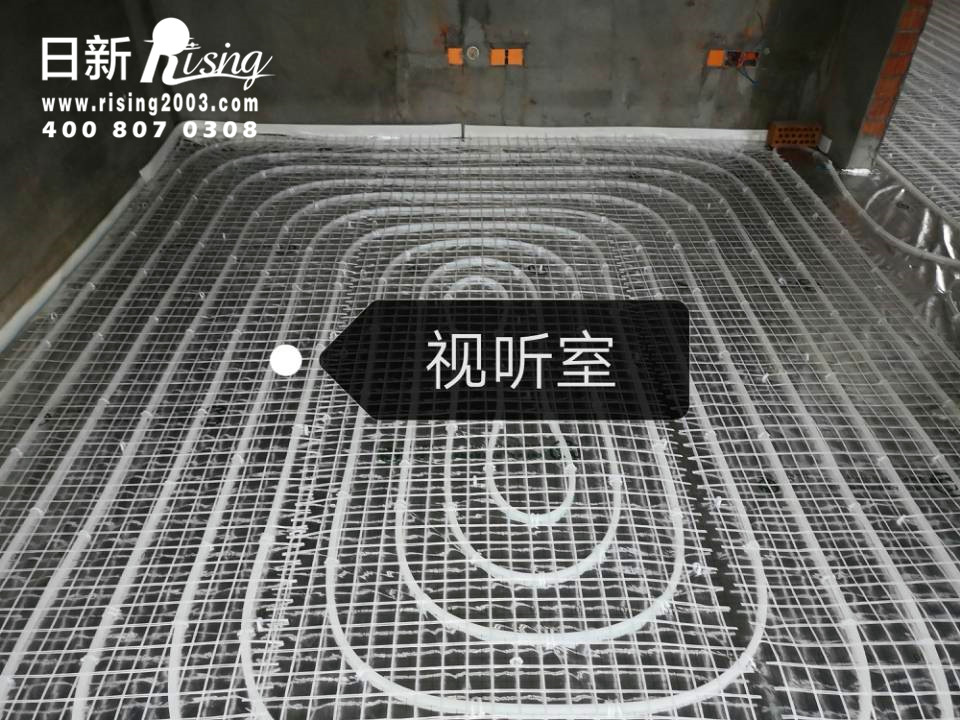 氟系统空调集成项目：九龙山庄吟麓苑4#项目地暖阶段