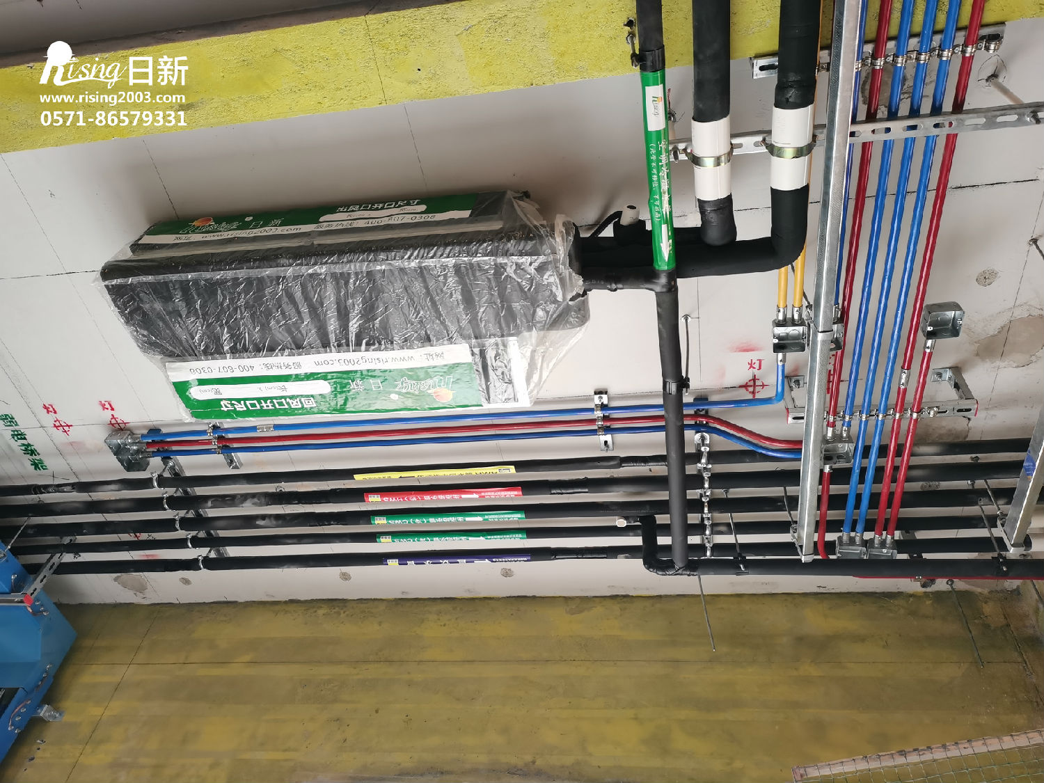 桐庐风冷热泵系统项目空调阶段【日新环境】