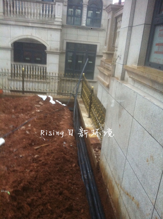 现场管路回填