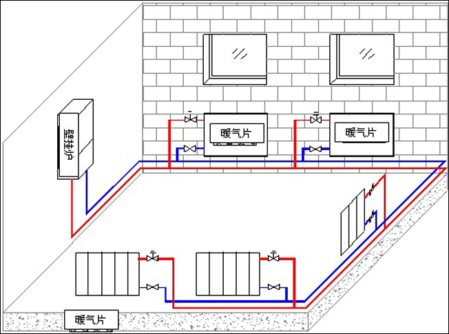 日新环境别墅暖气片