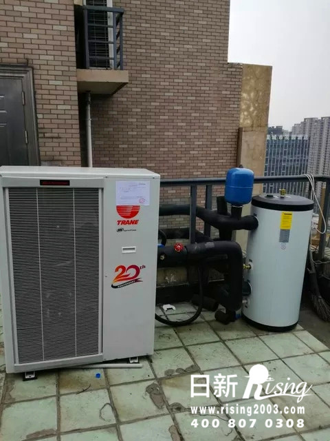 风冷热泵系统：倾城之恋项目