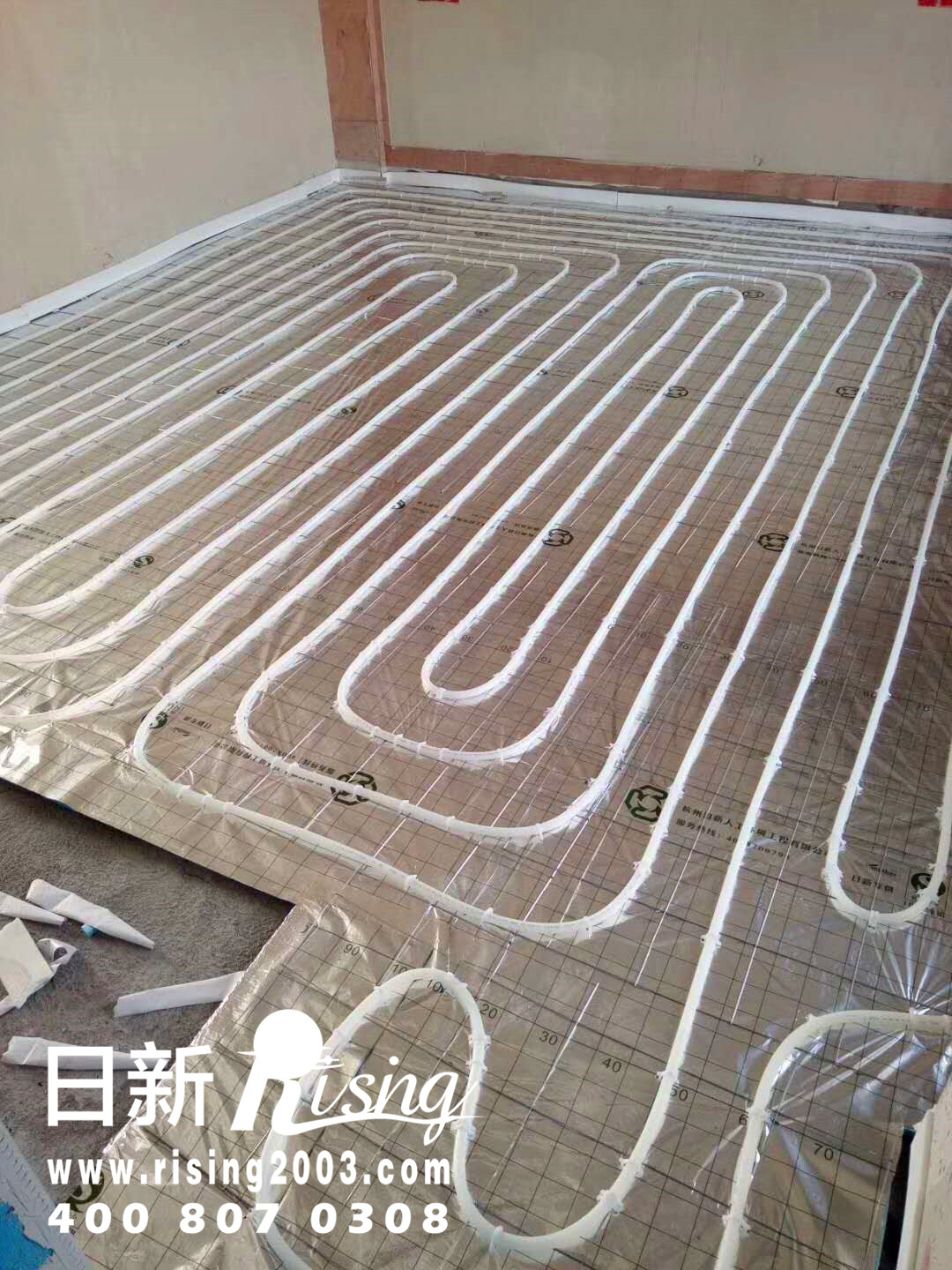 风冷热泵系统：武义温泉北路别墅项目
