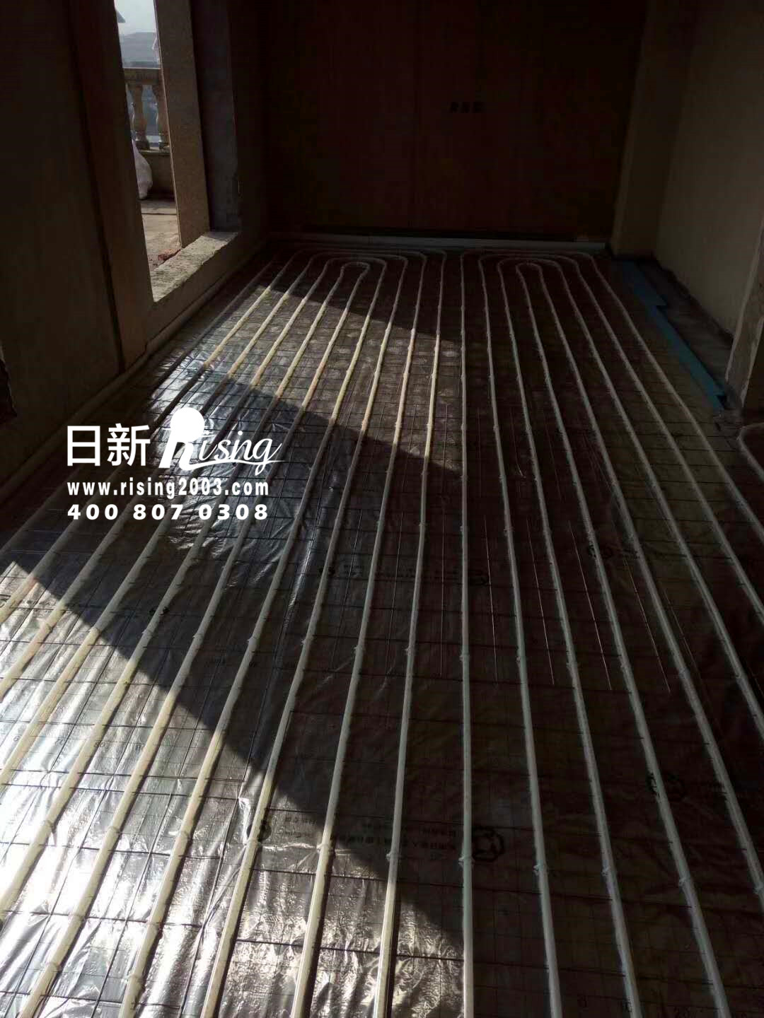 风冷热泵系统：武义温泉北路别墅项目