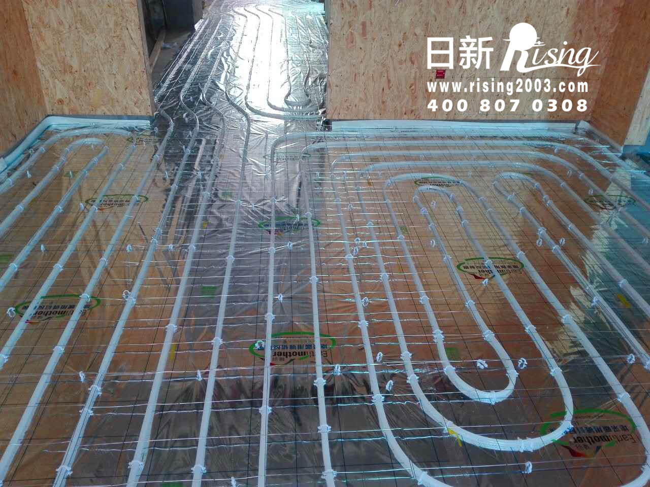 风冷热泵系统：西溪融庄26-#项目地暖