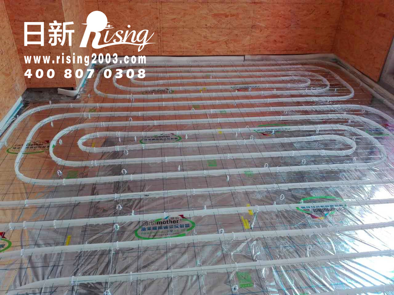 风冷热泵系统：西溪融庄26-#项目地暖
