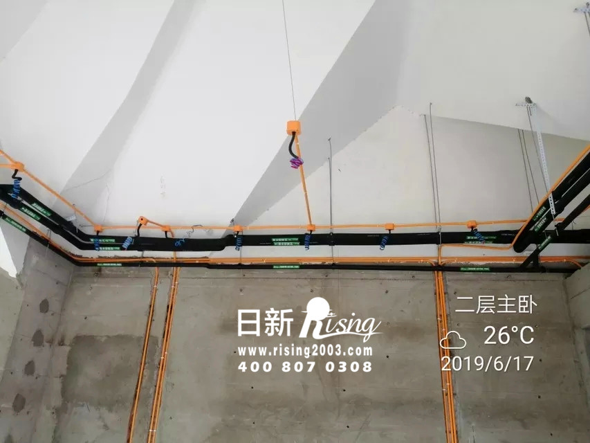 风冷热泵系统：郑州绿城雁鸣湖玫瑰园项目空调阶段