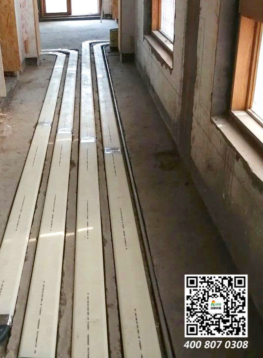溪上玫瑰园枫丹苑风冷热泵系统案例【日新环境】