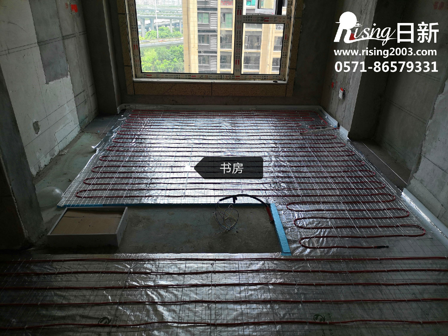 金色时光项目氟系统+丹佛斯电地暖【日新环境】