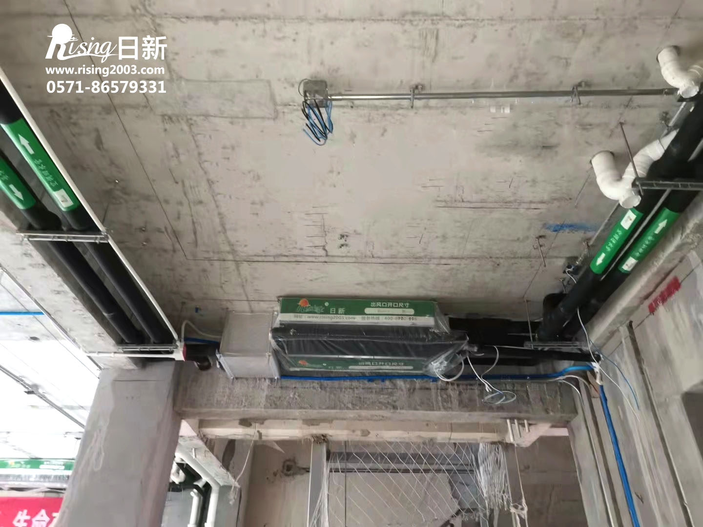 国之璟府别墅风冷热泵系统项目空调阶段【日新环境】