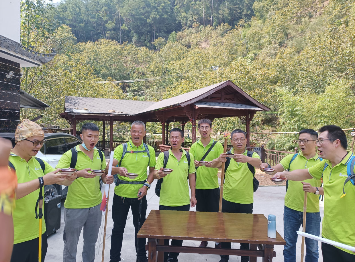 感行走力量，展日新风采，日新环境徽杭古道徒步行
