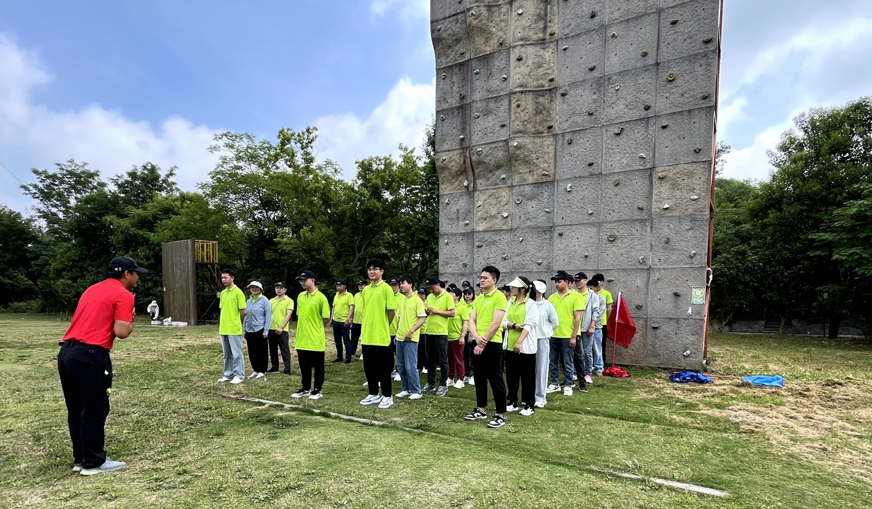 日新环境嘉兴梅花洲拓展团建活动